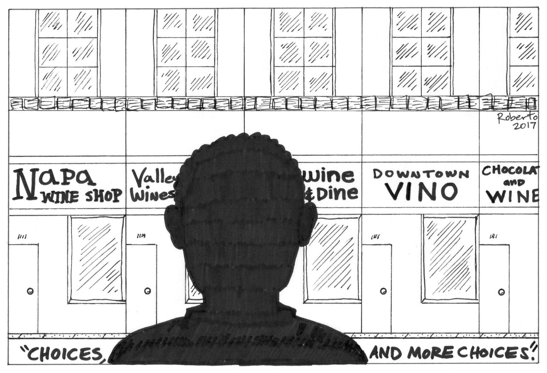 Roberto Tinoco editorial cartoon